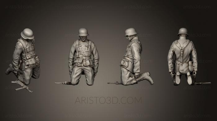 Military figurines (STKW_0210) 3D model for CNC machine